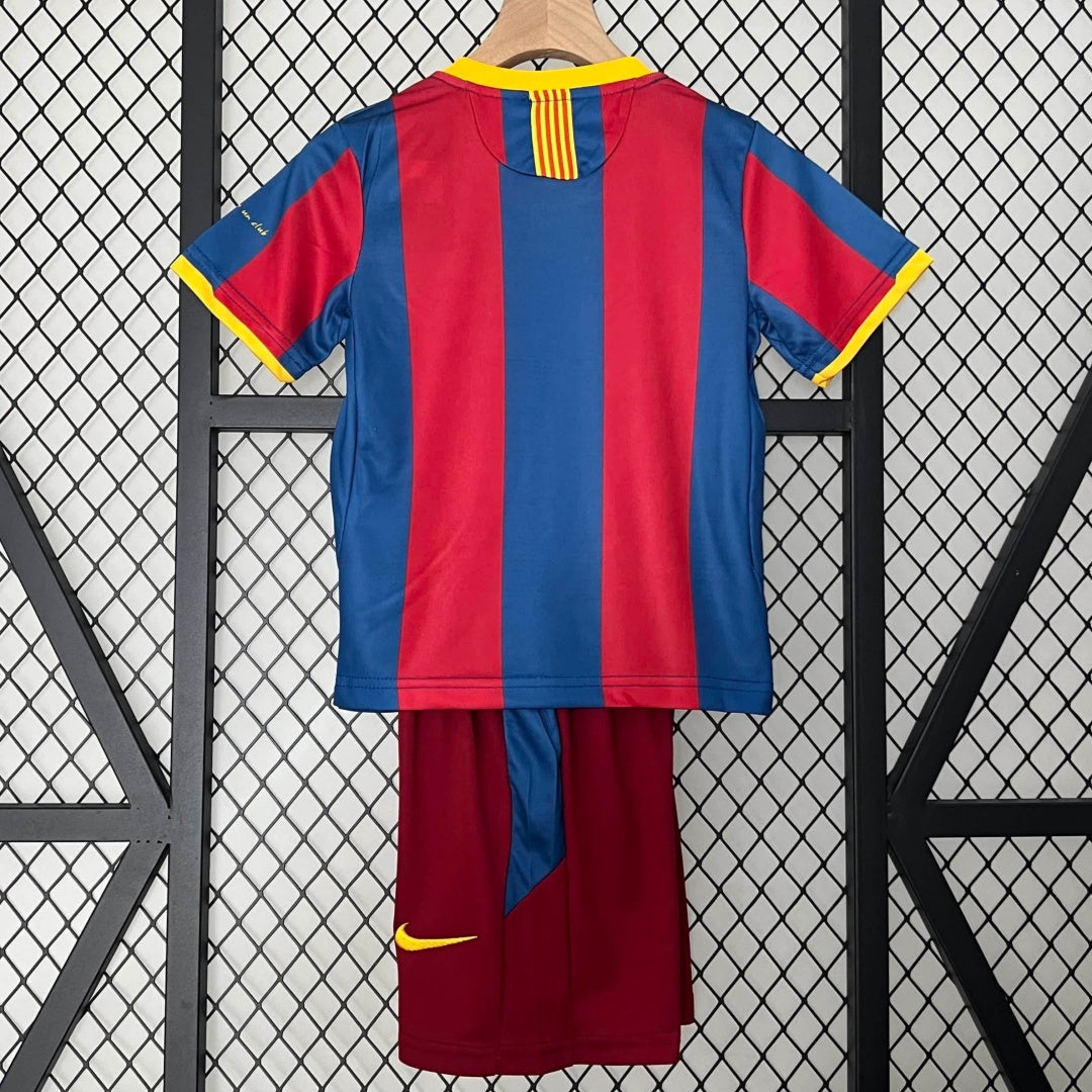 2010-2011 Ensemble Enfant Barcelone Domicile Rétro — vue 2