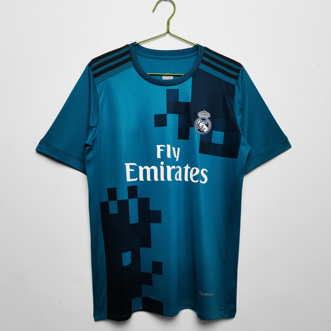 2017-2018 Maillot Retro Real Madrid Third — vue 1