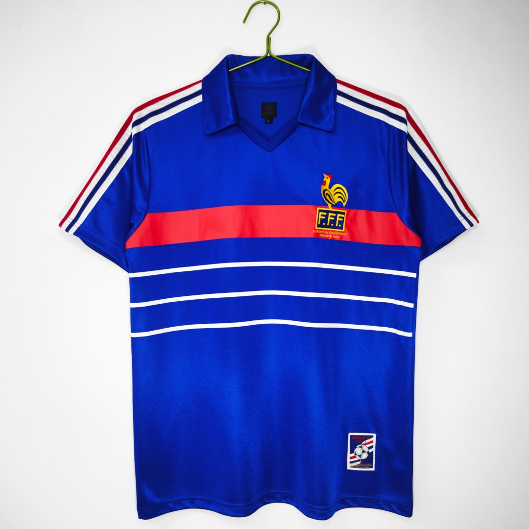 1984 Maillot Retro France Domicile — vue 1