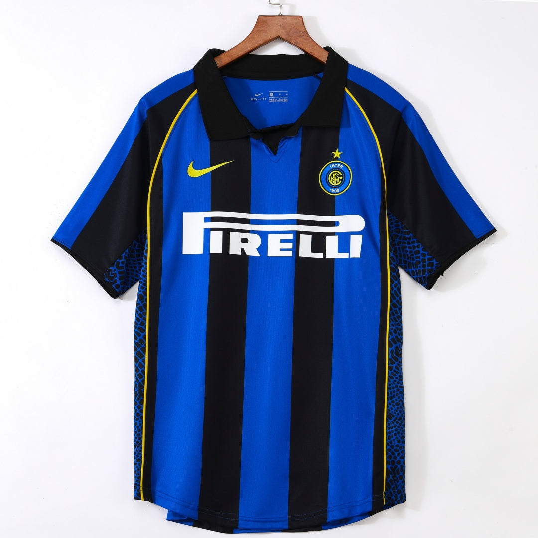2001-2002 Maillot Inter Milan Domicile Retro — vue 1