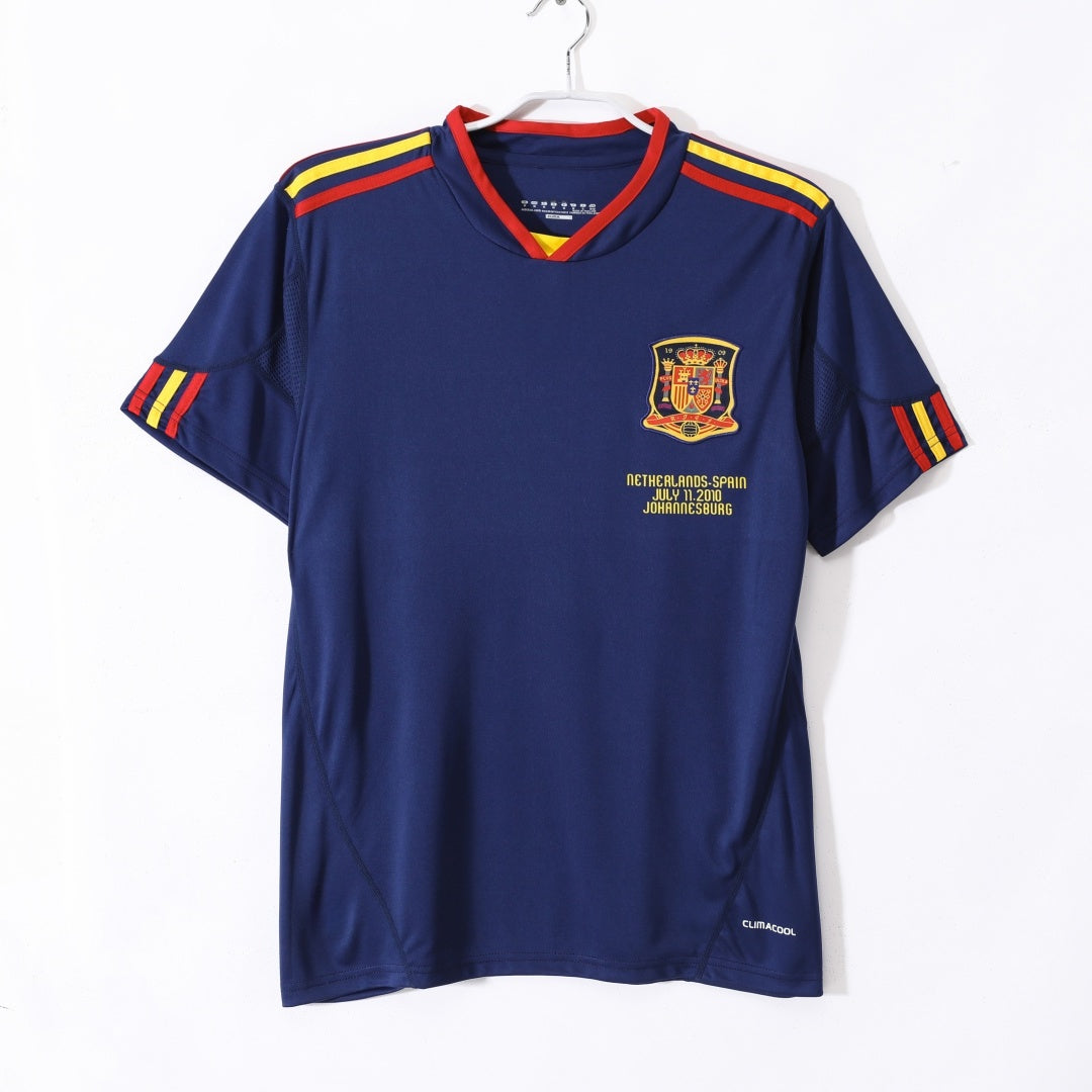 2010 Maillot Espagne Extérieur Retro — vue 1