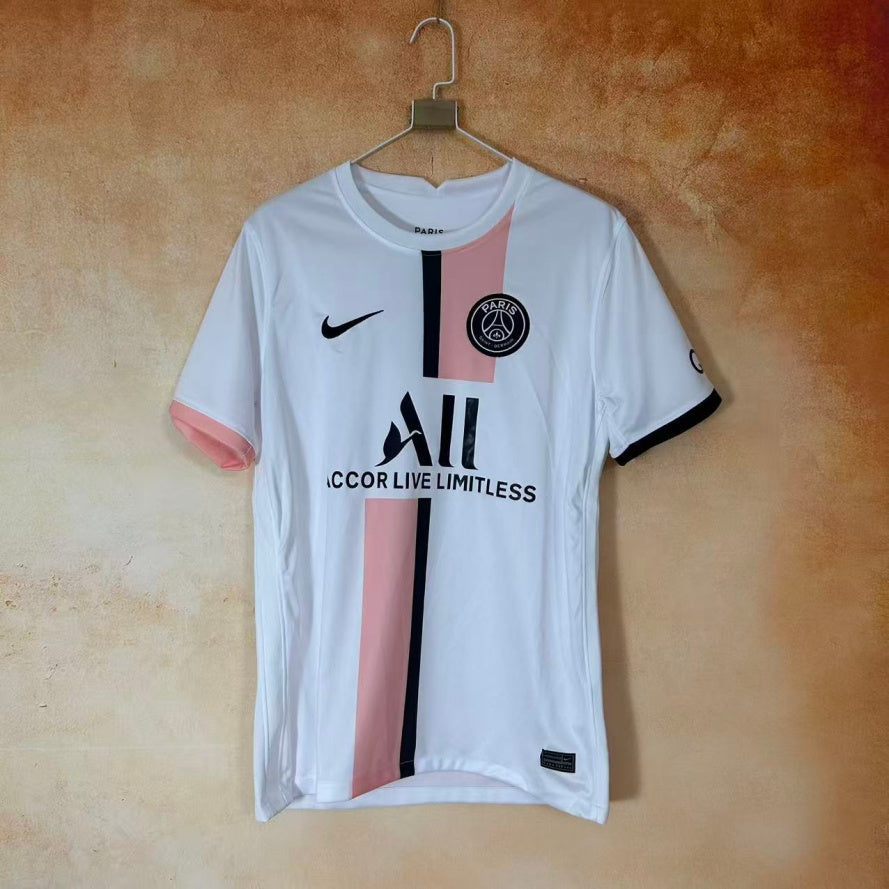 2021-2022 Maillot PSG Retro white — vue 2