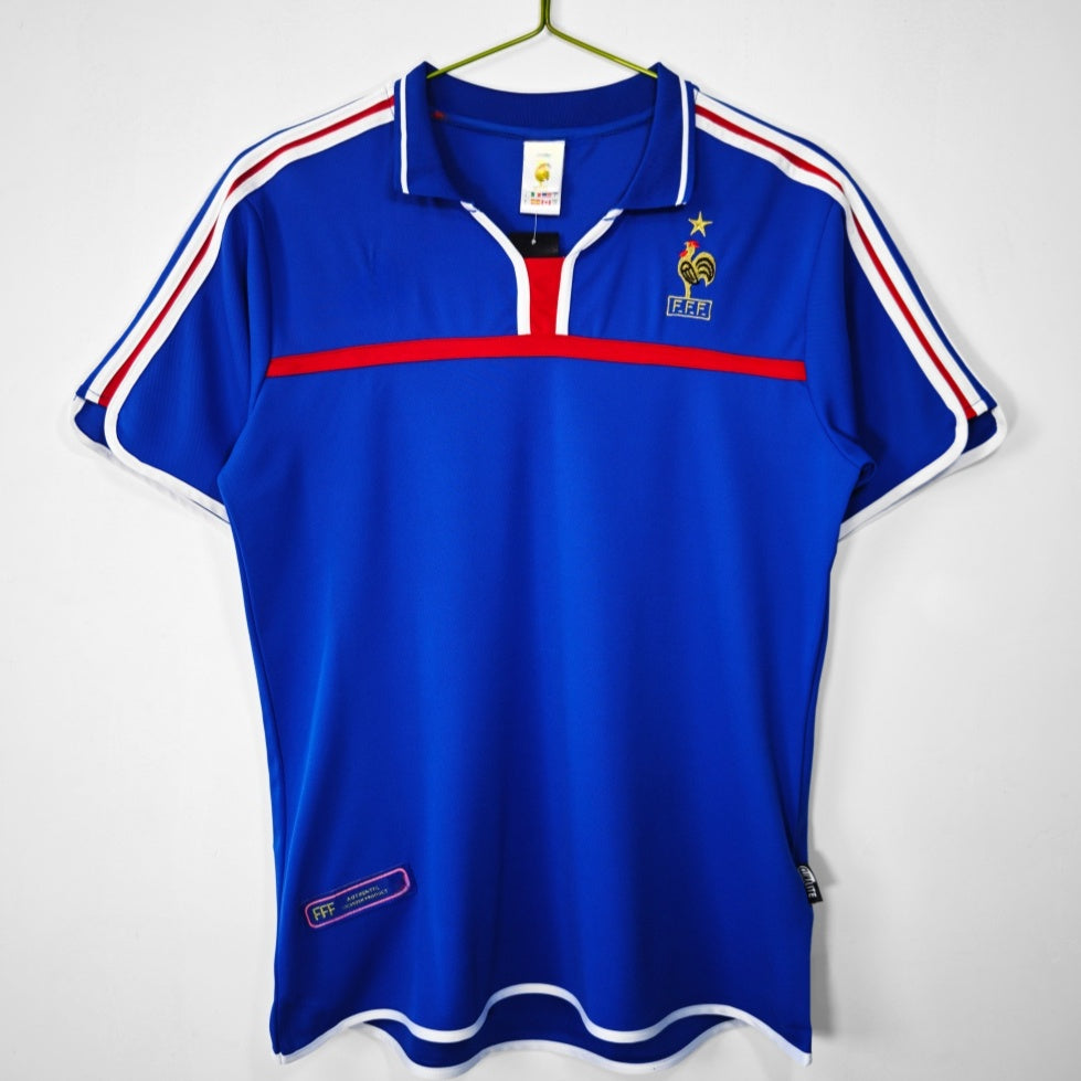 2000 Maillot Retro France Domicile — vue 1