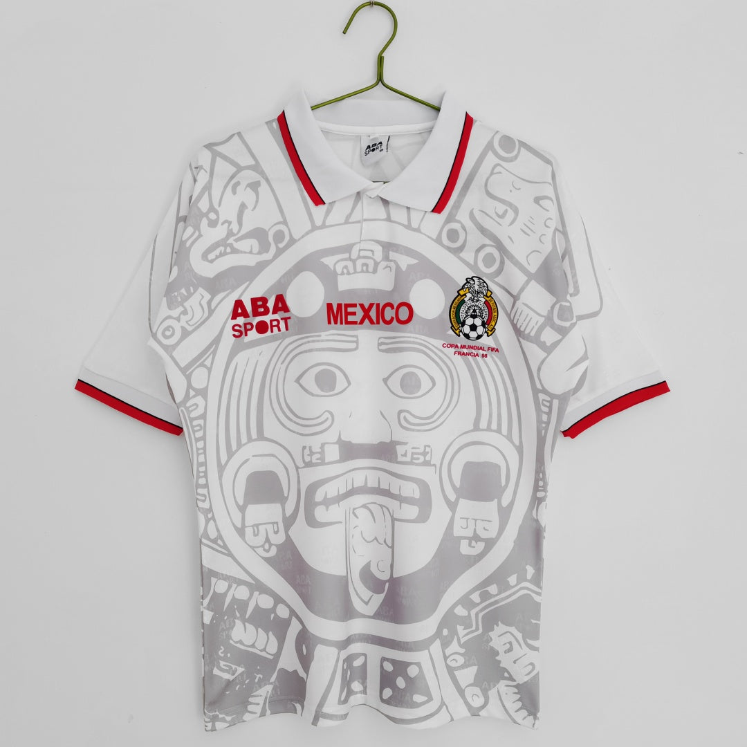 1998 Maillot Mexique Extérieur Retro — vue 1