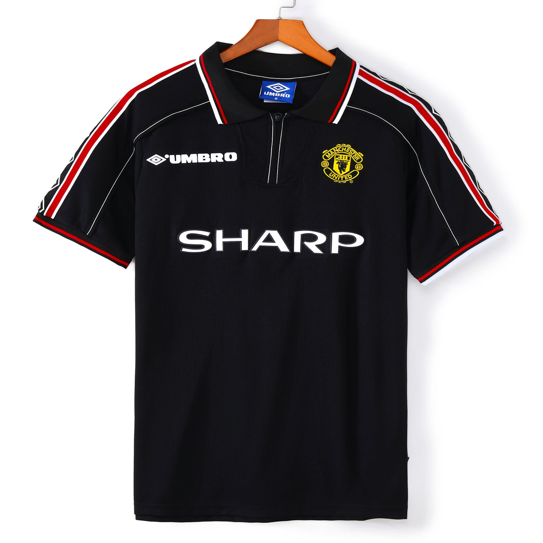 1998-1999 Manchester United Extérieur maillot Retro — vue 1