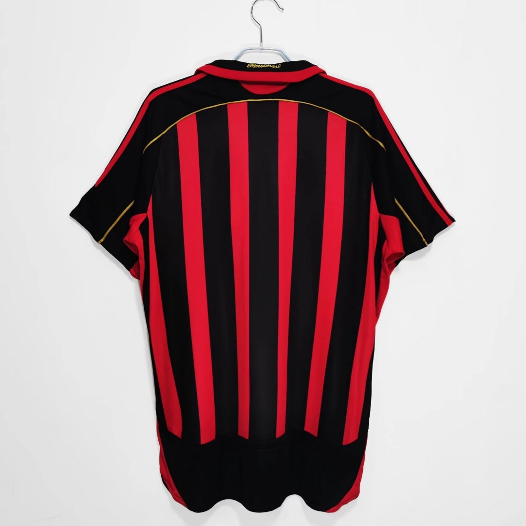 2006-2007 Maillot AC Milan Domicile Rétro — vue 2