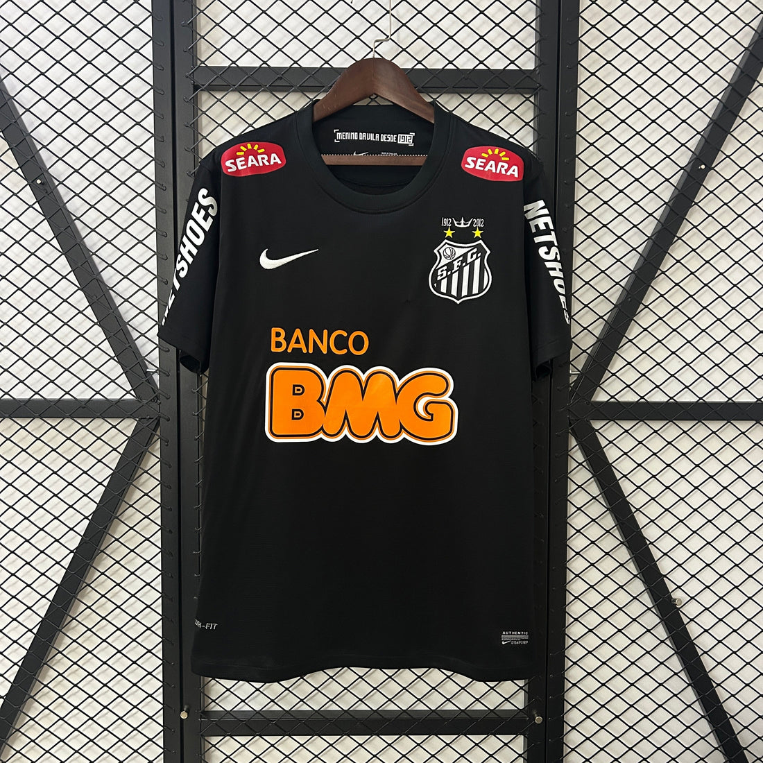 Maillot 25/26 Santos Retro Noir — vue 1