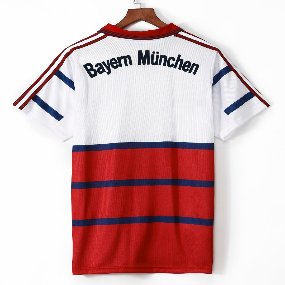 1998-2000 Maillot Bayern Munich Extérieur Retro — vue 2