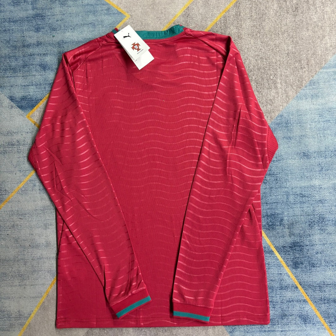 Maillot 25/26 Portugal Domicile Manches Longues — vue 2