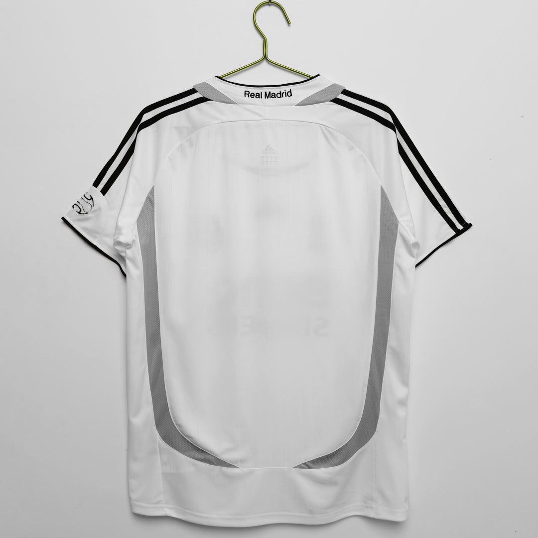2017-2018 Maillot Retro Real Madrid Domicile — vue 2