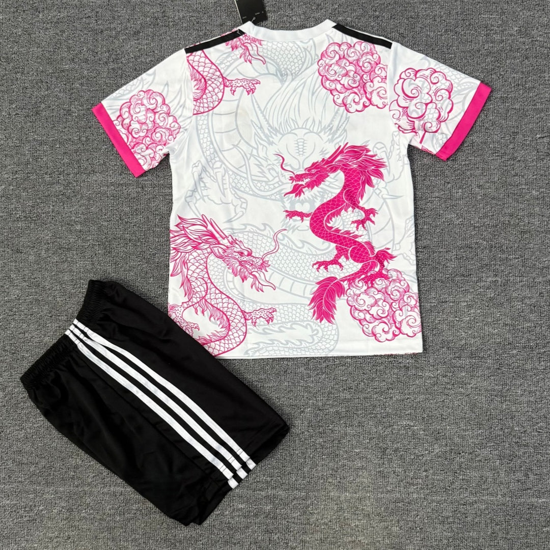 25/26 Ensemble Enfant Real Madrid Spécial rose dragon — vue 2