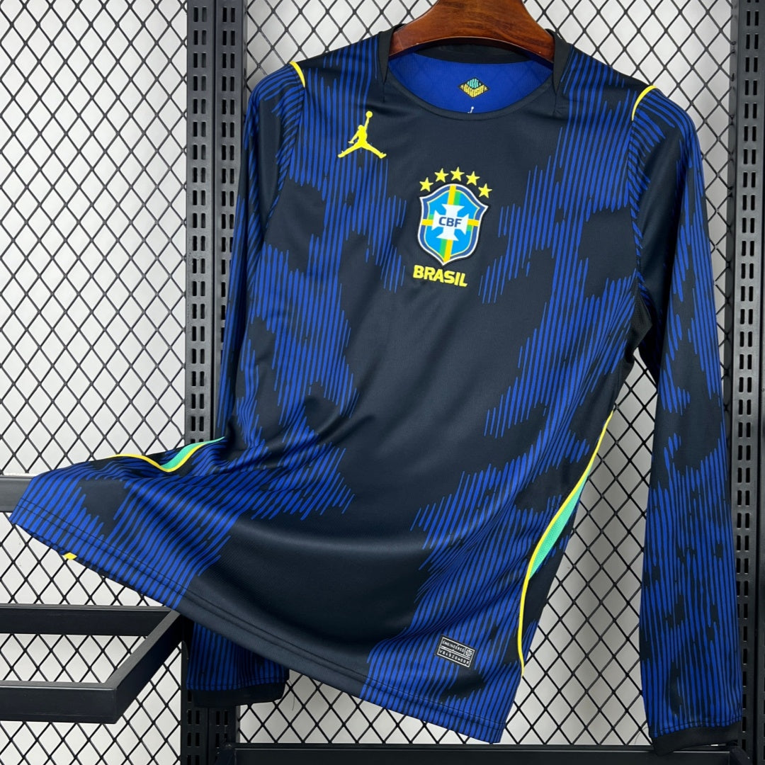 Maillot 2026 Brésil Extérieur Manches Longues — vue 1