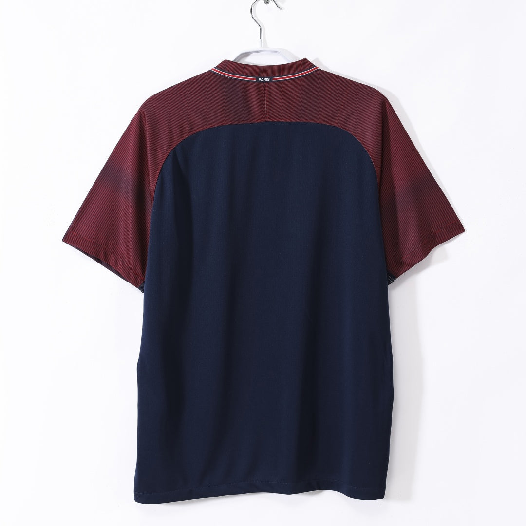 2017-2018 Maillot PSG Domicile Retro — vue 2