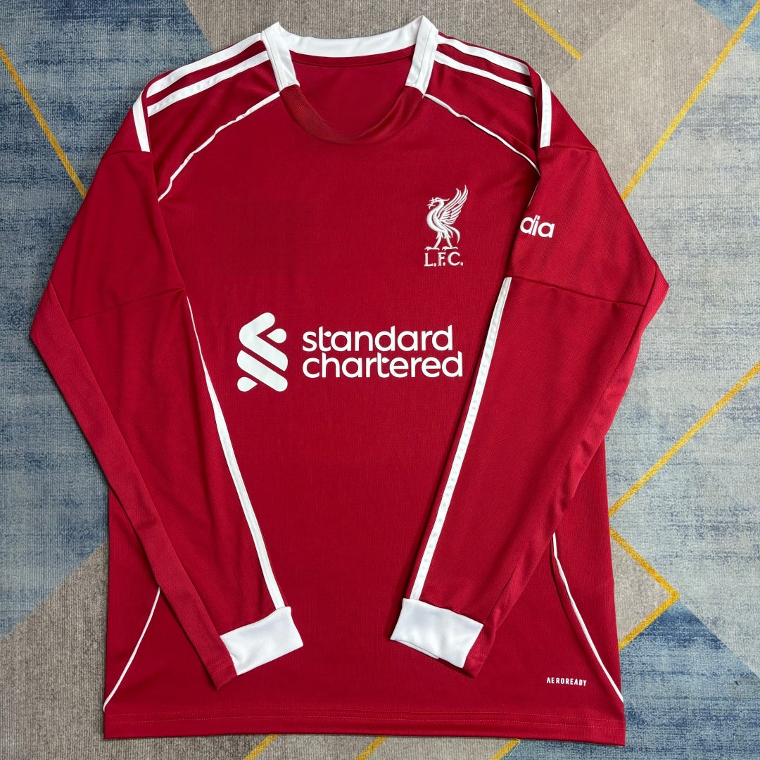 Maillot 25/26 Liverpool Domicile Manches Longues — vue 1