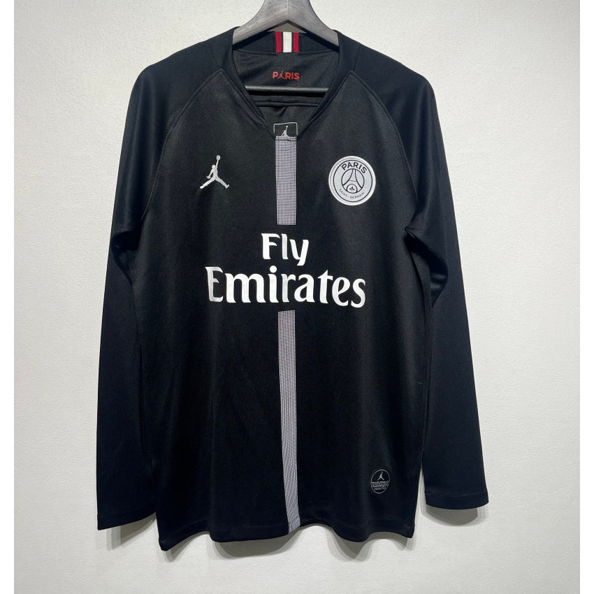 2018-2019 Maillot PSG Domicile Retro Manches Longues — vue 3
