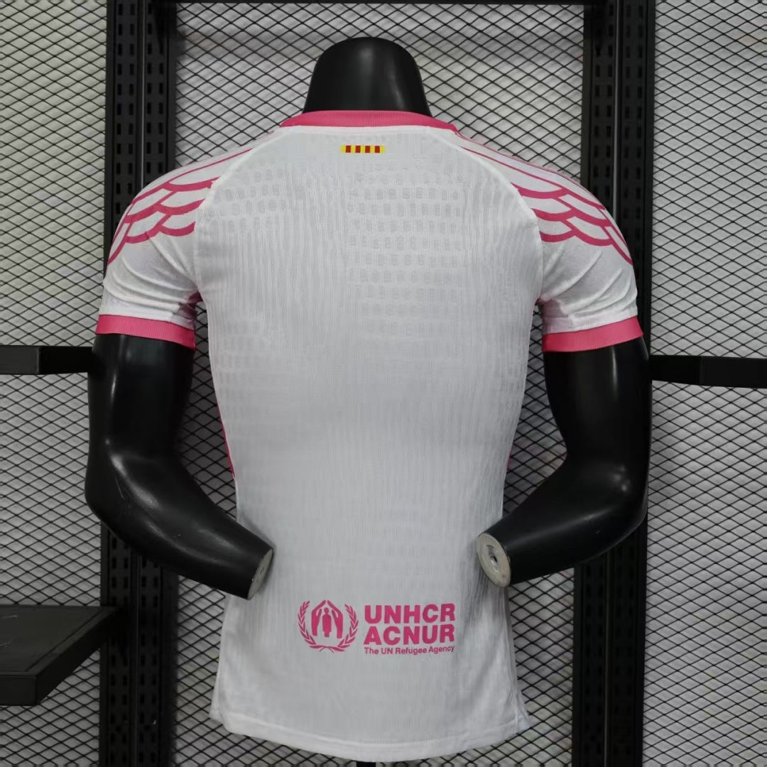 Maillot 24/25 Barcelone rose player — vue 2