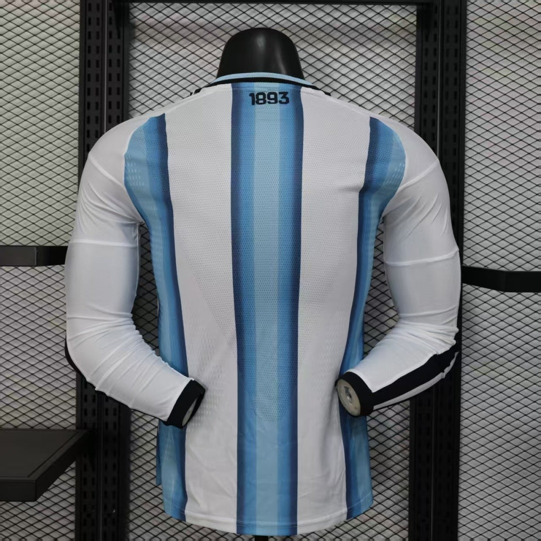 Maillot 25/26 Argentine Domicile player Manches Longues — vue 2