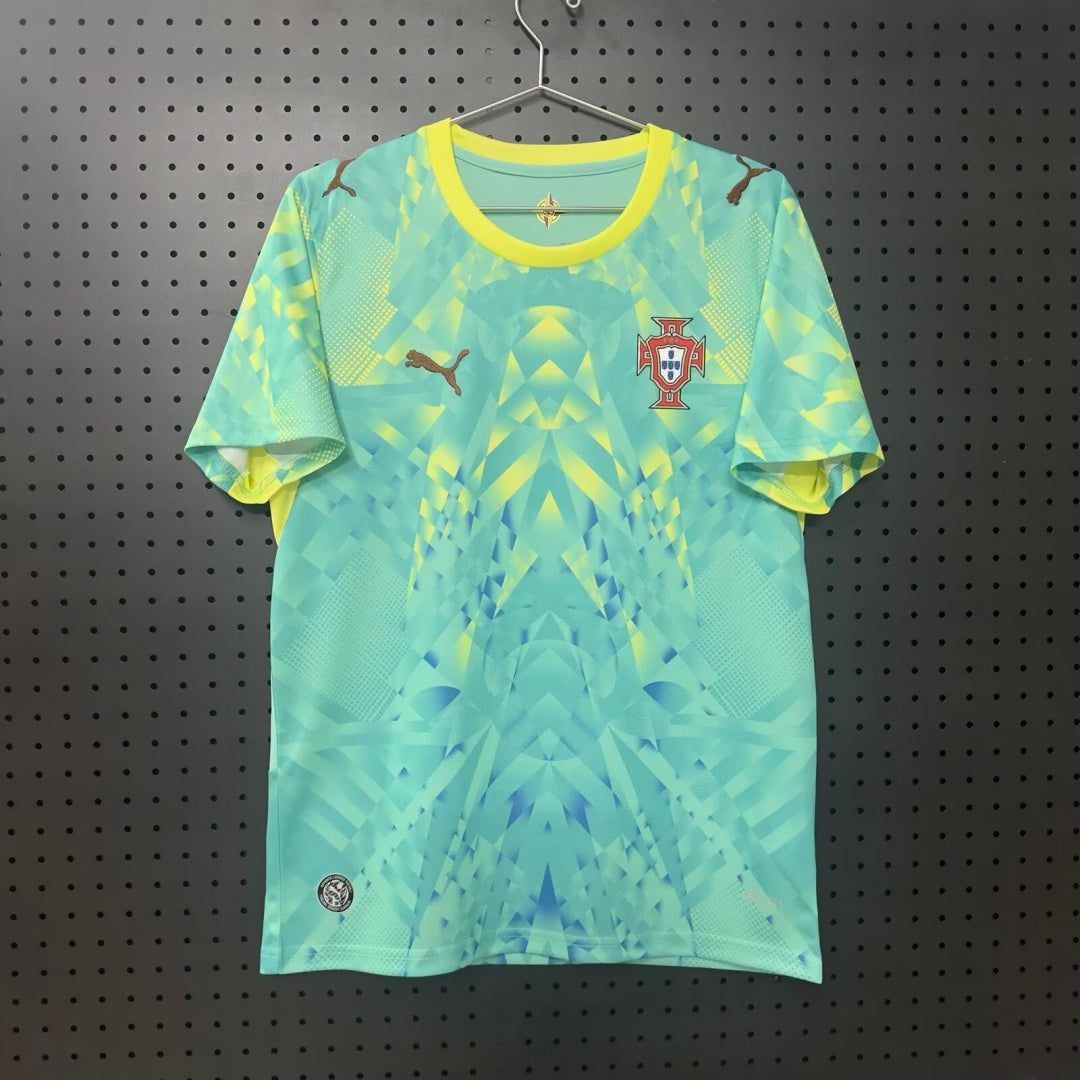 Maillot 2026 Portugal goalkeeper green — vue 1