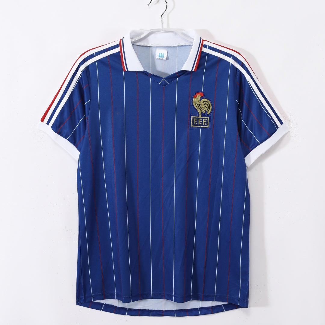 1982 Maillot Retro France Domicile — vue 1