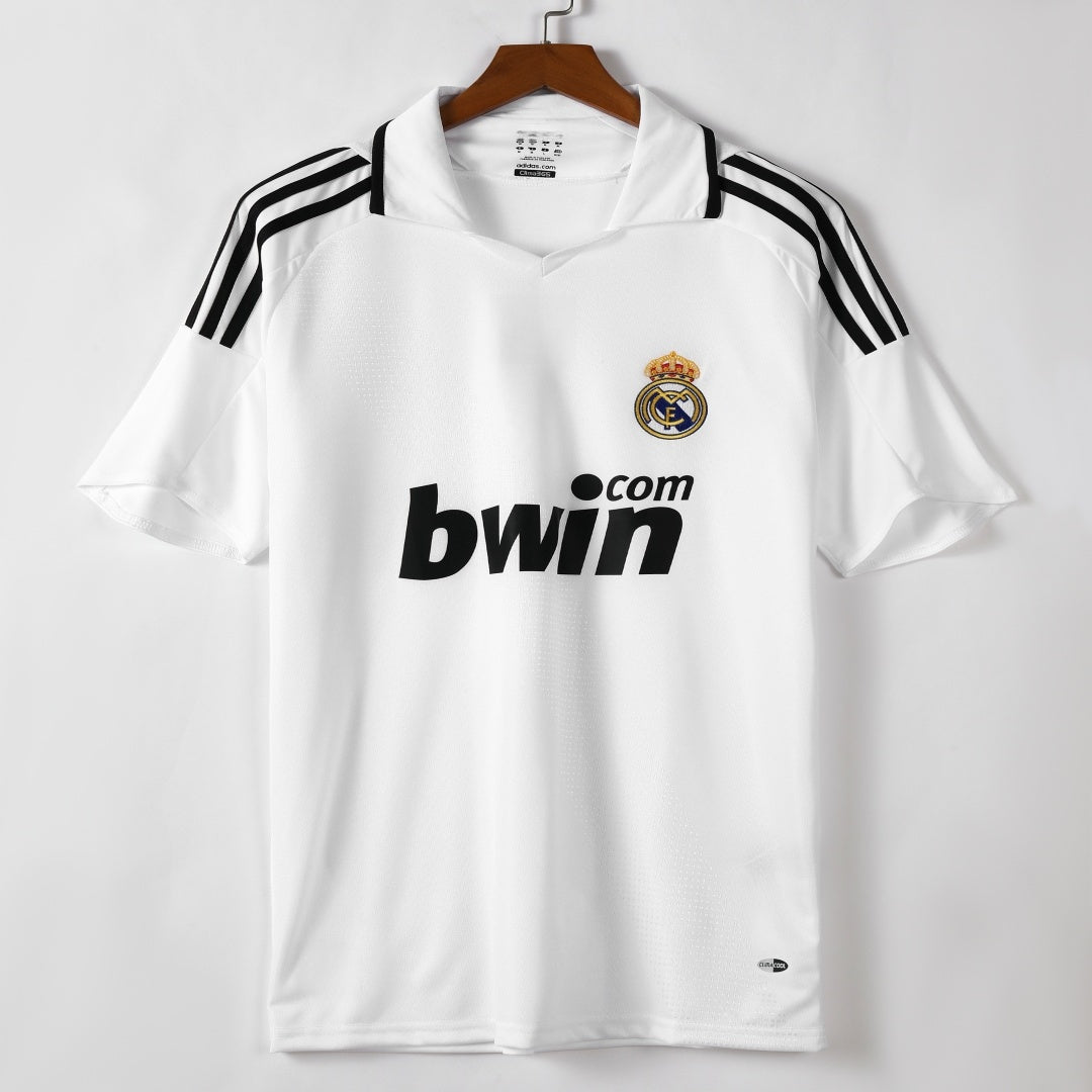 2008-2009 Real Madrid Domicile Retro — vue 1