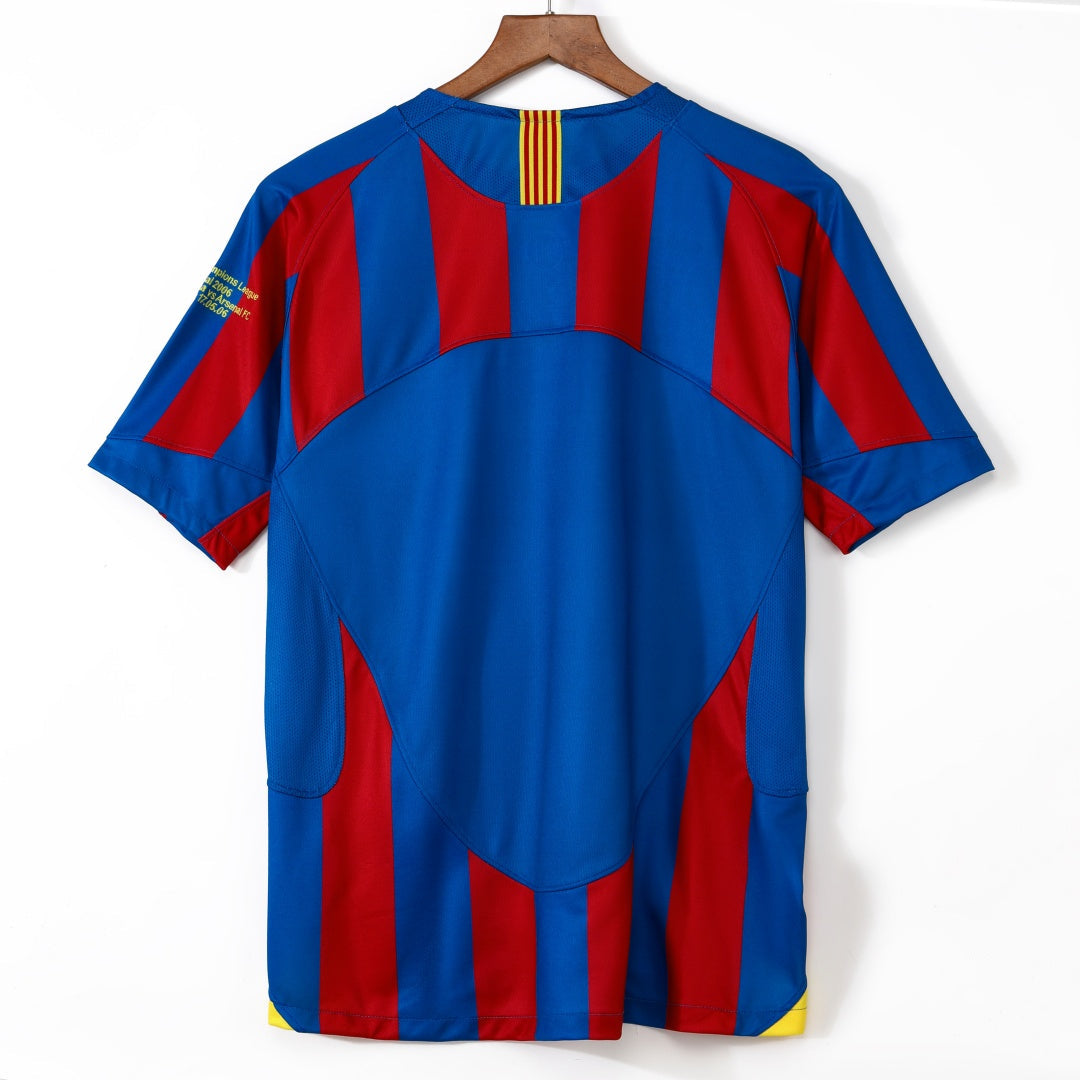 2005-2006 Maillot Barcelone Domicile Rétro — vue 2