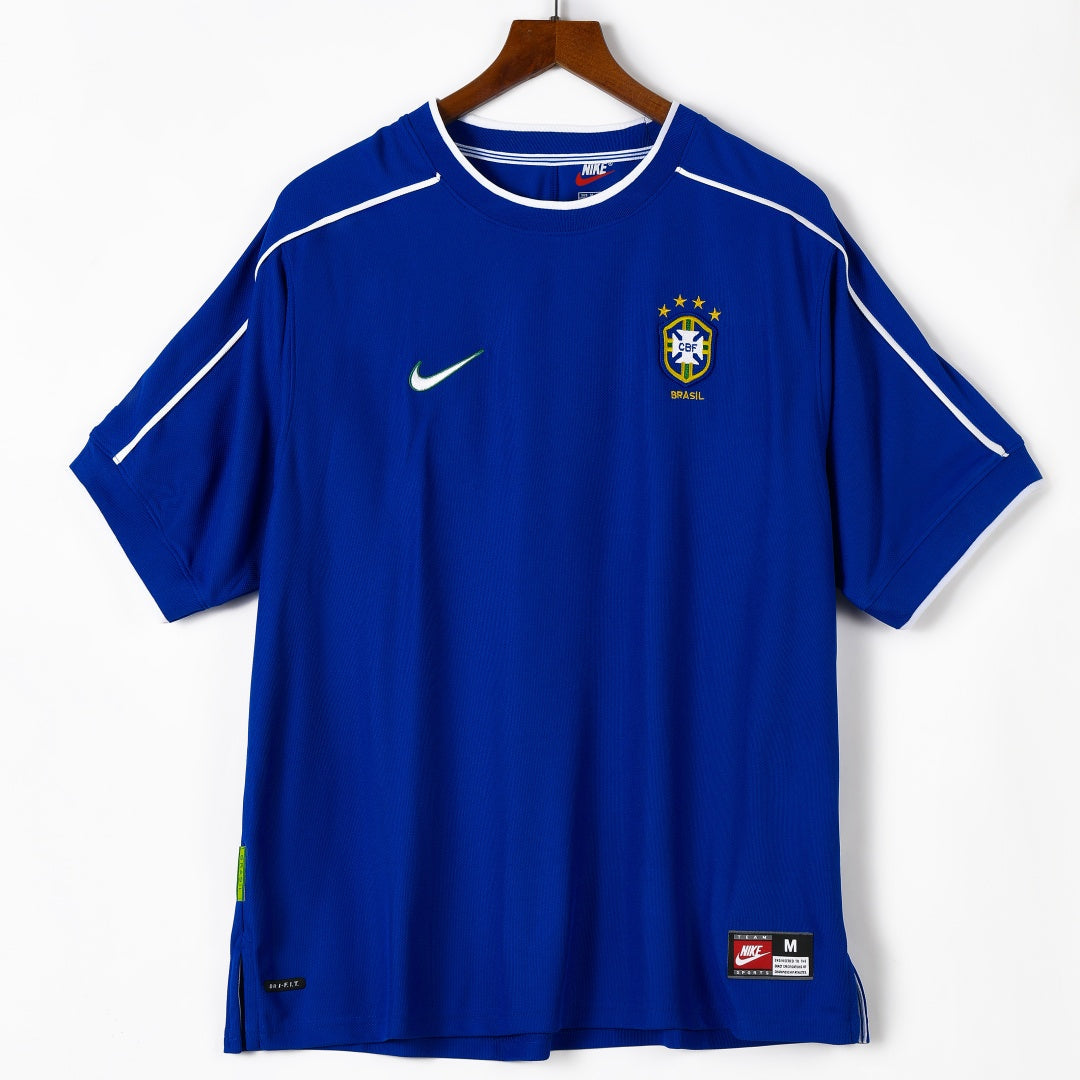 1998 Maillot Brésil Extérieur Rétro — vue 1