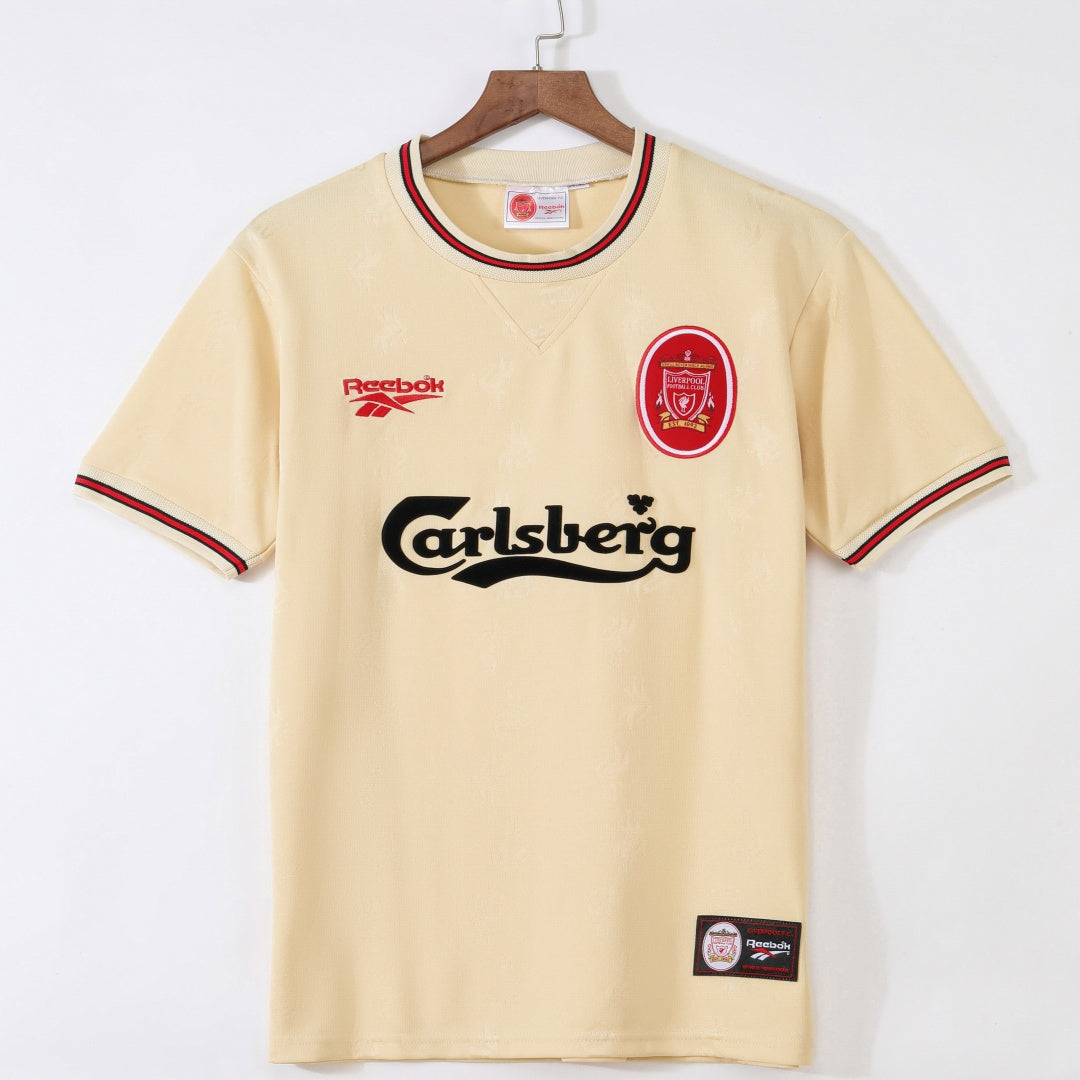 1996-1997 Maillot Liverpool Extérieur Retro — vue 1