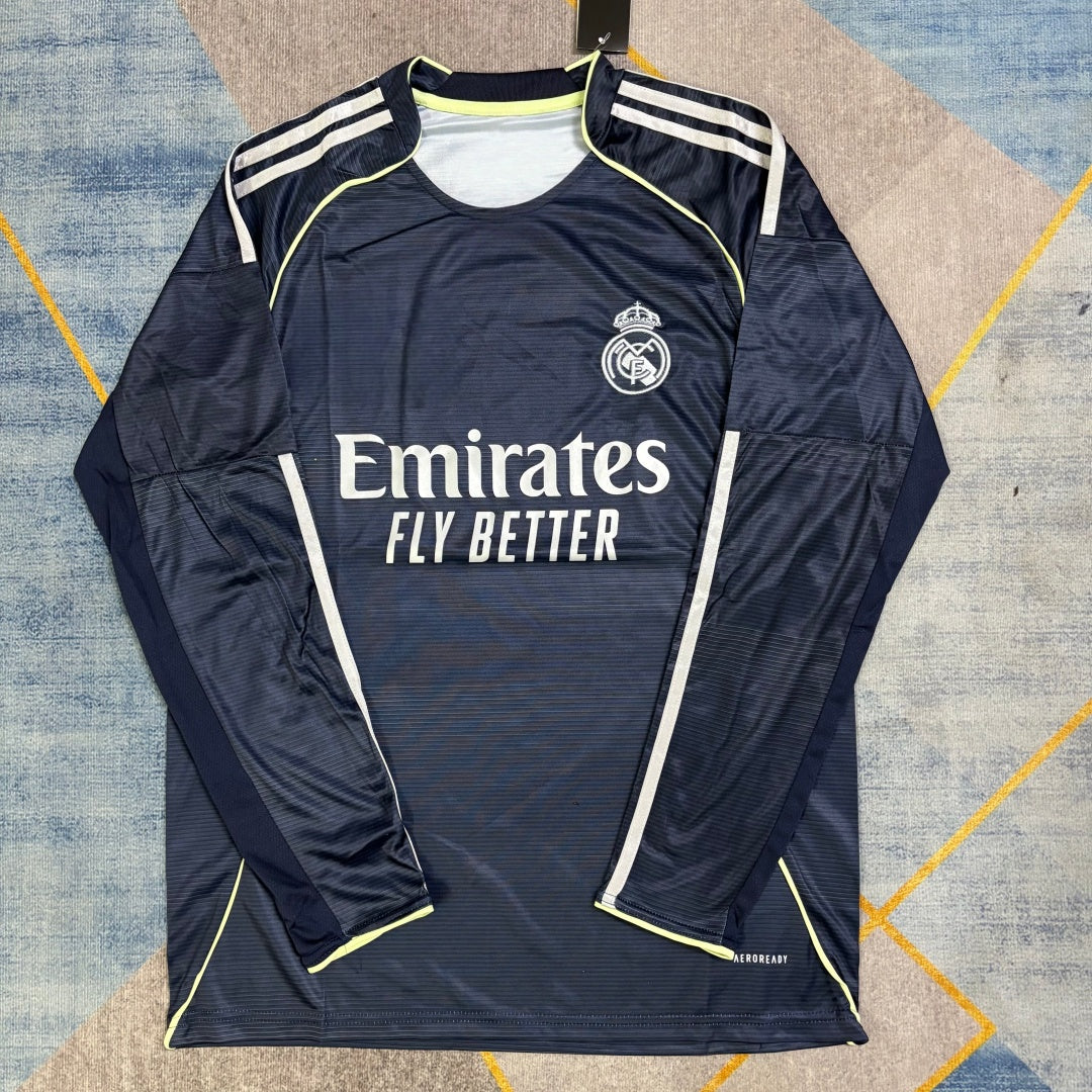 Maillot 25/26 Real Madrid Extérieur Manches Longues — vue 1