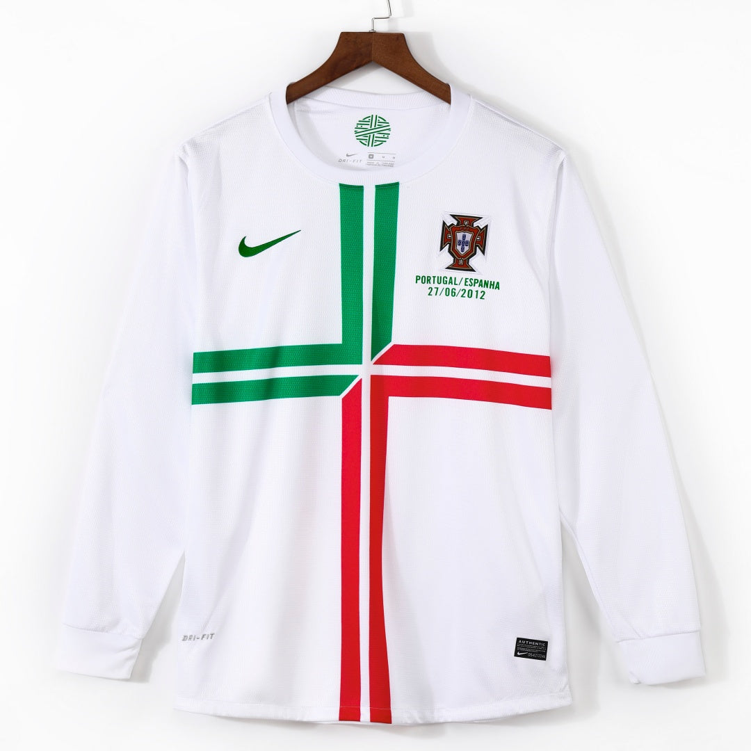 2011-2012 Portugal Extérieur maillot Retro Manches Longues — vue 1
