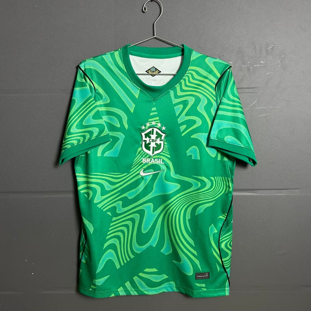 Maillot 2026 Brésil goalkeeper green — vue 1