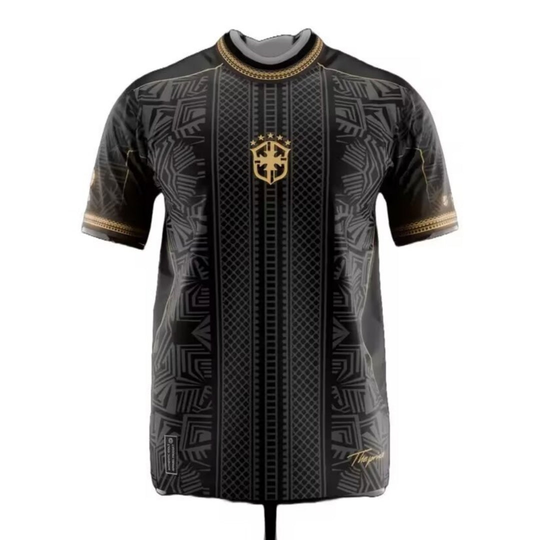 Maillot 25/26 Brésil Spécial black , — vue 3