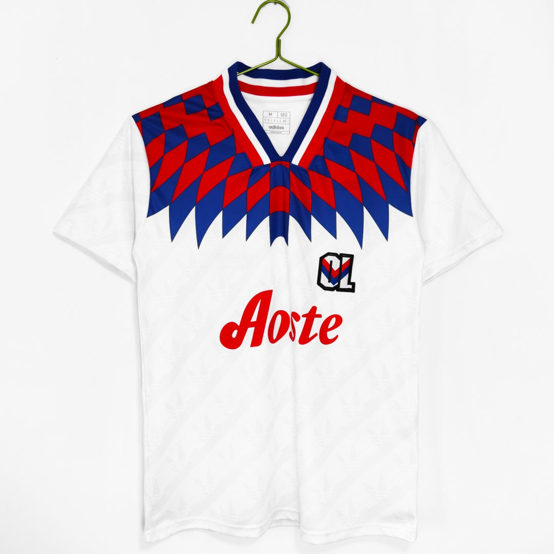 1995-1996 Maillot Lyon Domicile Retro — vue 1