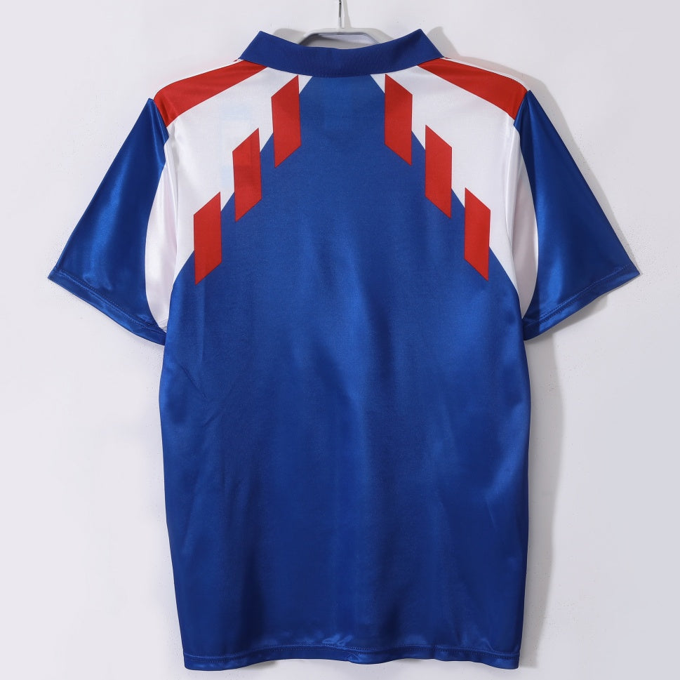 1990 Maillot Retro France Domicile — vue 2